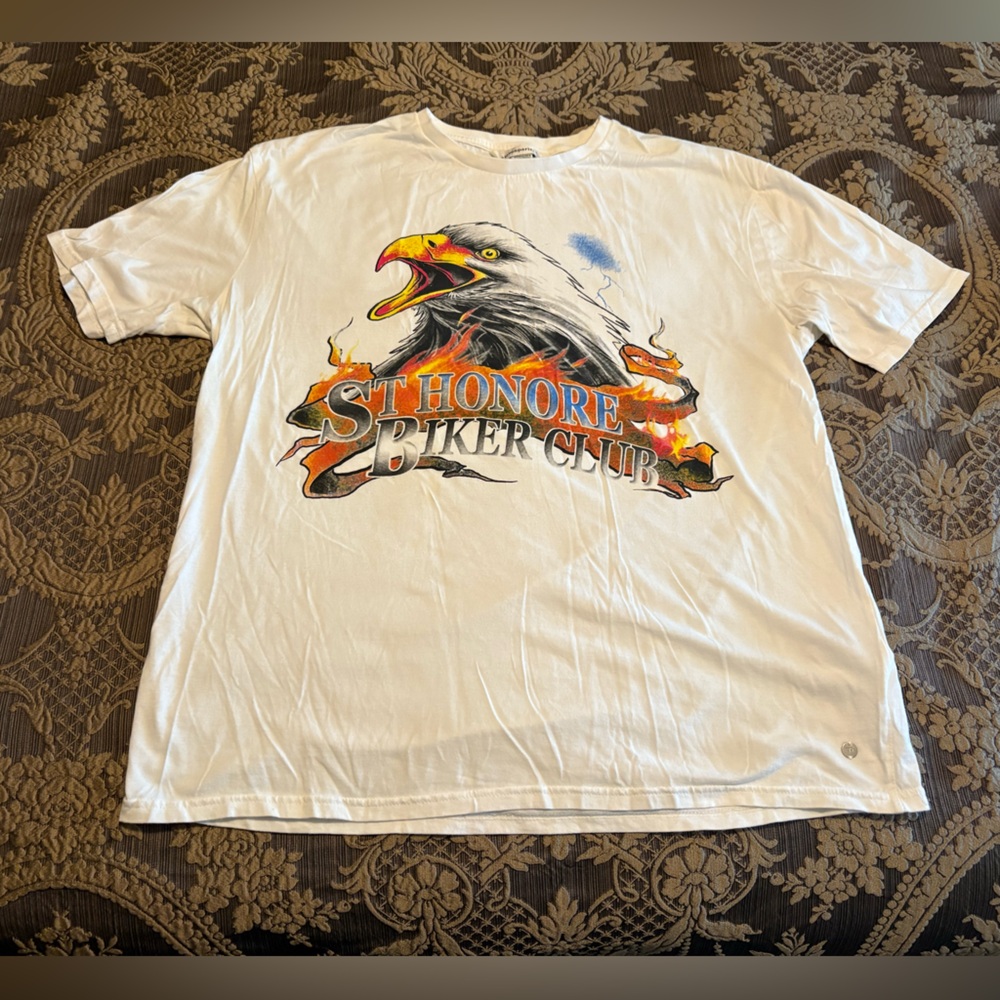 Elevenparis St. Honore Biker Club Eagle Graphic shirt size XL Great Condition!